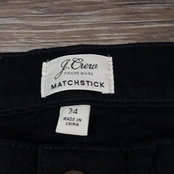 J. Crew Matchstick Skinny Jeans Size 24 Womens Black Jeans - Picture 6 of 10